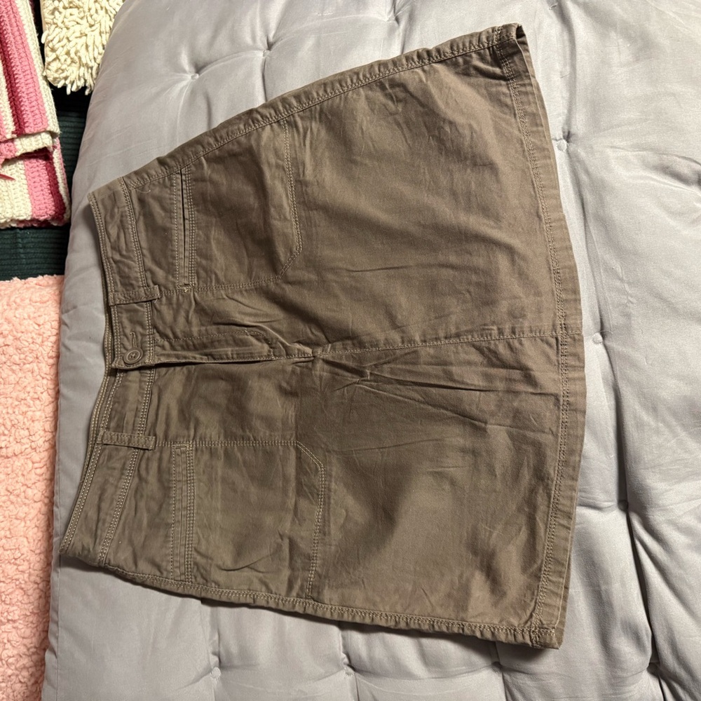 Croft & Barrow Tan Stretch Skirt